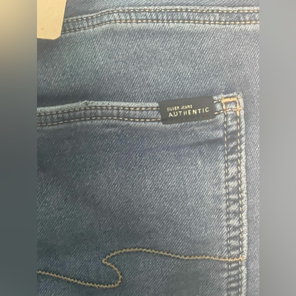 NWT Silver Jeans Authentic The Athletic Men’s 33 X 30 Stretch Blue Loose Fit - Picture 6 of 6